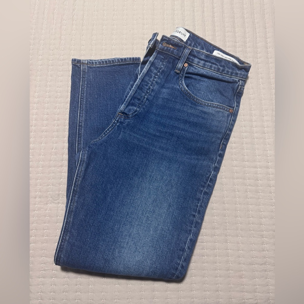 Aritzia Denim Forum - The yoko High rise slim 31x28L